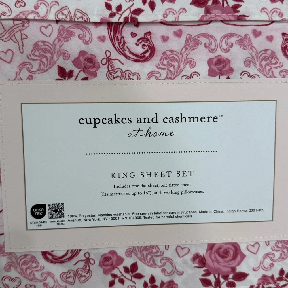 Cupcakes & Cashmere Pink/White 